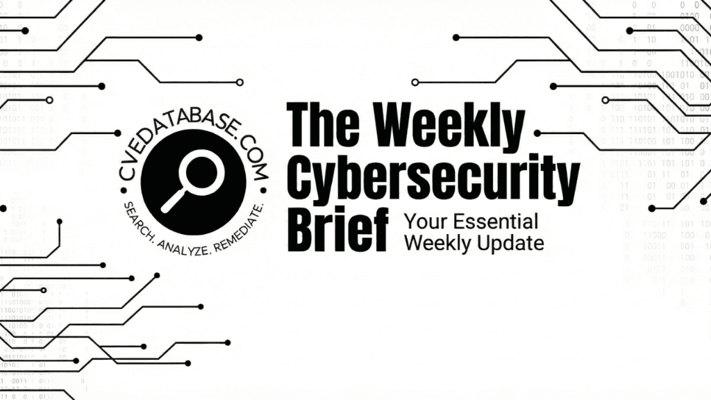 The Weekly Cybersecurity Brief: March 15th, 2026